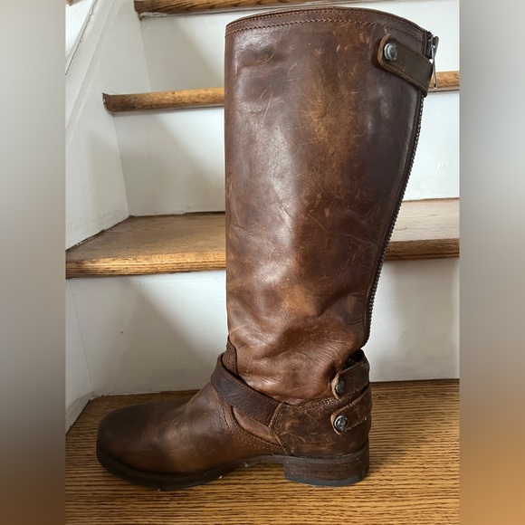 Frye Veronica Boot, Brown, Size 9.5 - Picture 3 of 7
